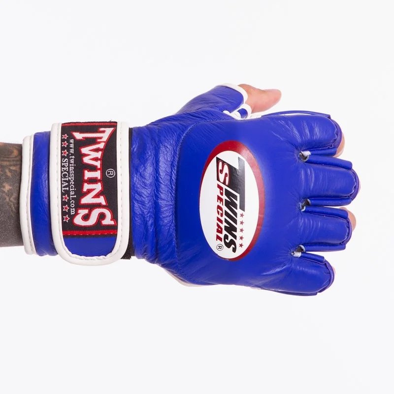 Twins Special Twins GGL-6 MMA Gloves Blue Leather