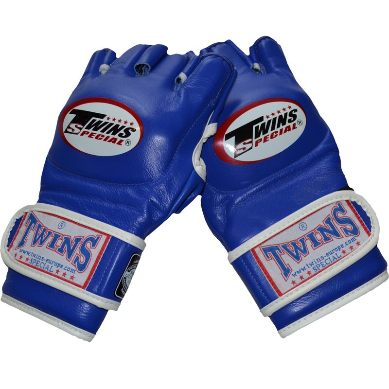 Twins Special Twins GGL-6 MMA Gloves Blue Leather