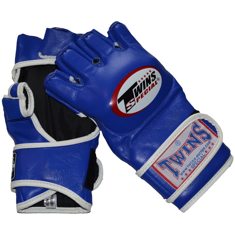 Twins Special Twins GGL-6 MMA Gloves Blue Leather