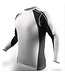 Punch Town PunchTown Rash Guard Classic Lange Mouwen Wit Zwart