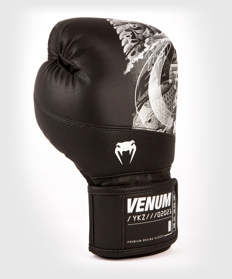 Venum Venum YKZ21 Boxhandschuhe Schwarz Weiß