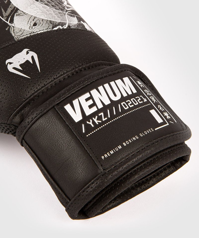 Venum Venum YKZ21 Boxhandschuhe Schwarz Weiß