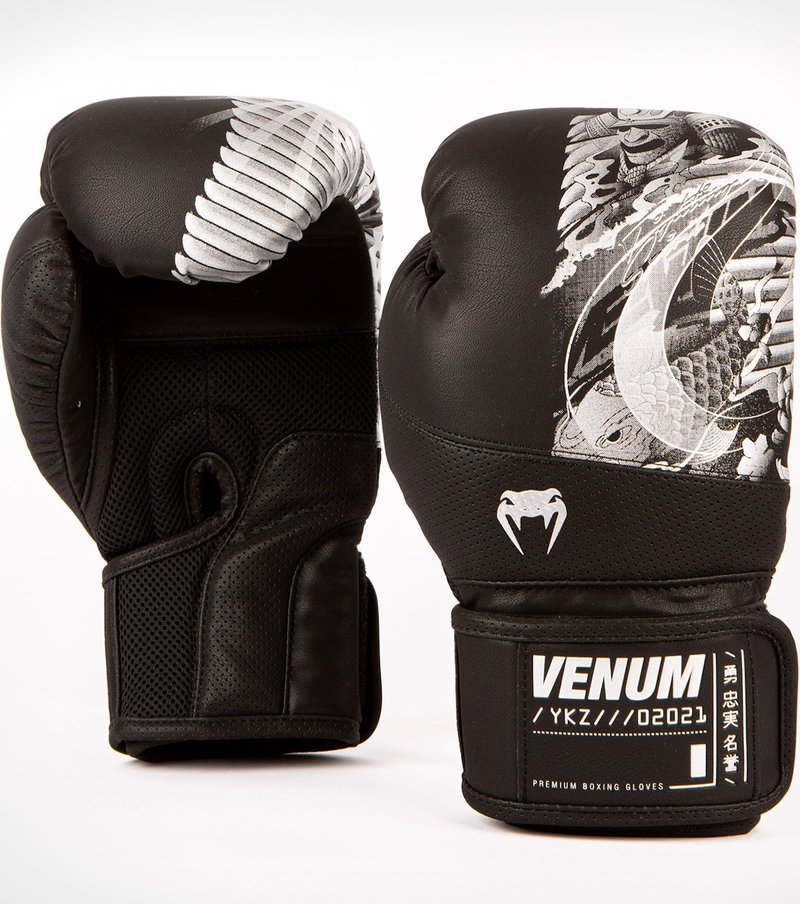 Venum Venum YKZ21 Boxing Gloves Black White