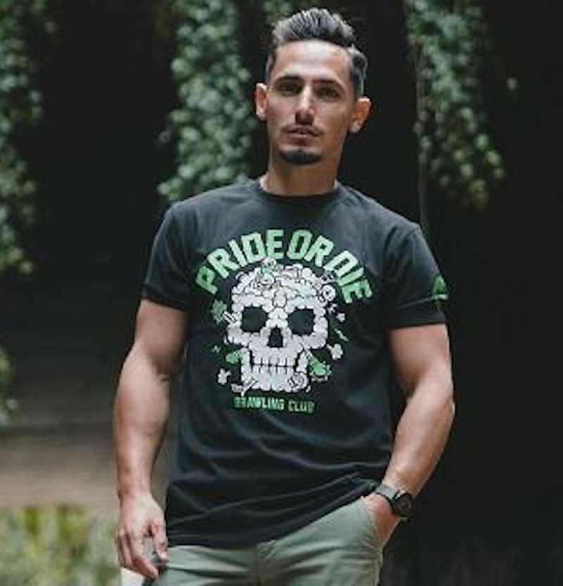 Pride or Die PRiDE or DiE T-shirt Brawling Club Black