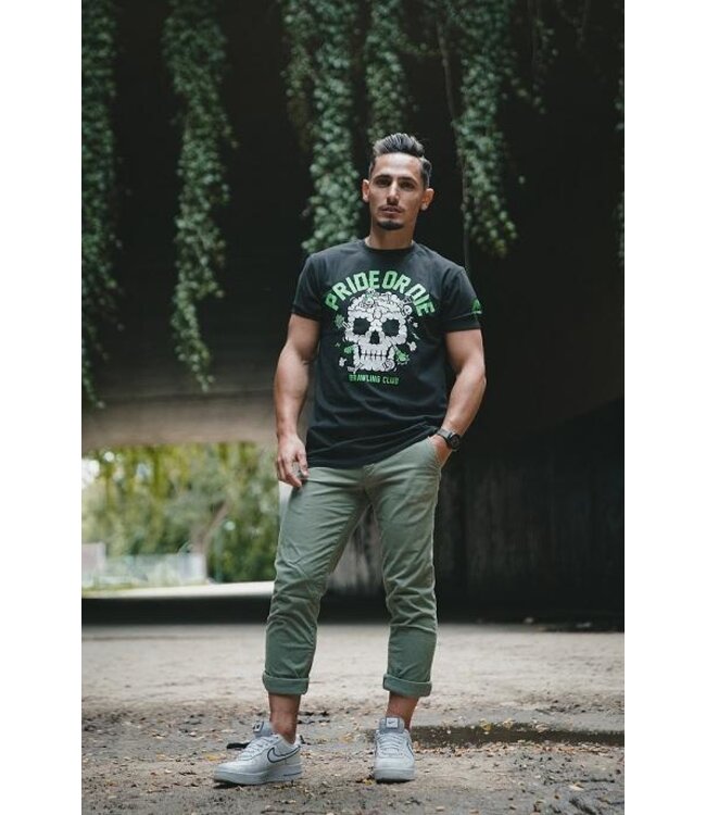 PRiDE or Die T-shirt Brawling Club Zwart