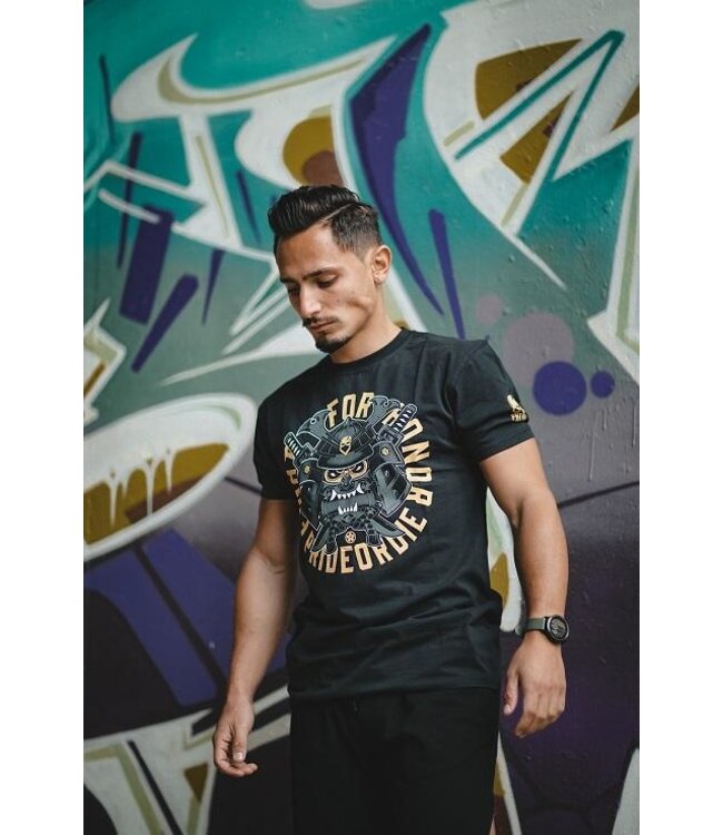 PRIDE or DiE T-Shirt Fight for Honor Schwarz