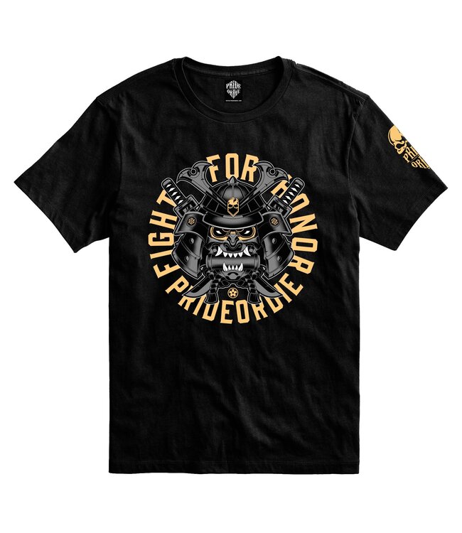 PRiDE or Die T-shirt Fight for Honor Zwart