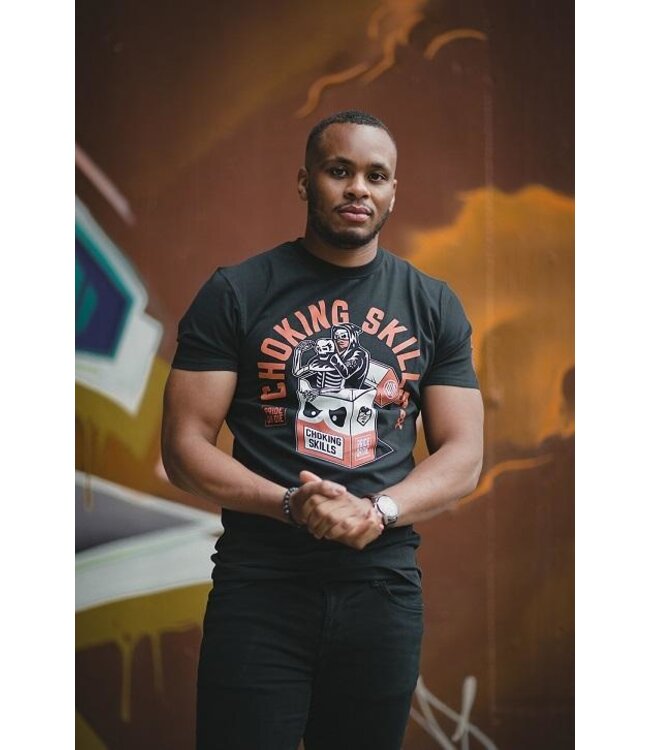 Pride or Die PRiDE or DiE T-shirt Choking Skills Black