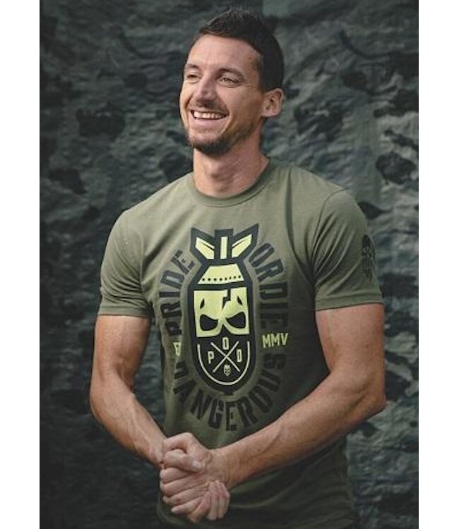 Pride or Die PRiDE or Die T-shirt Dangerous Khaki