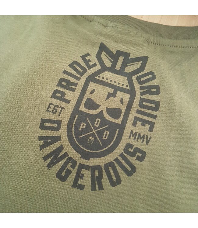PRiDE or Die T-shirt Dangerous Khaki