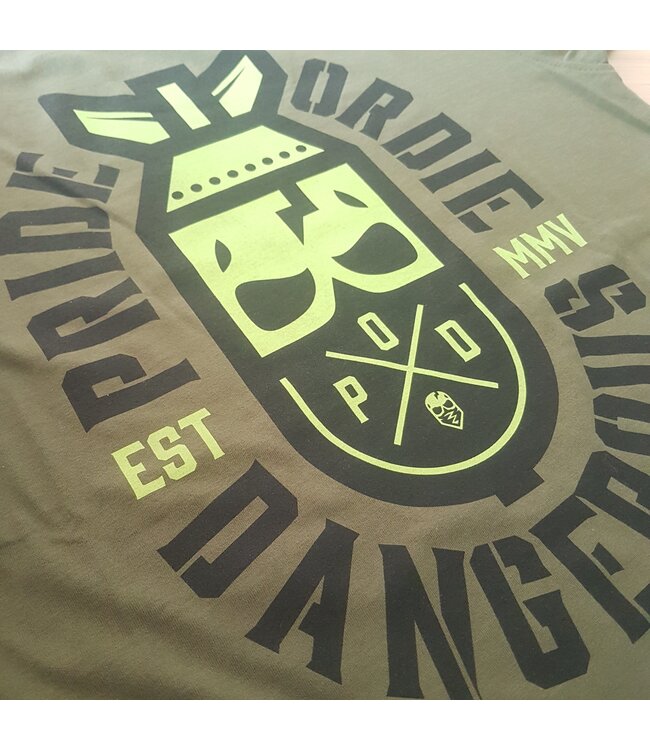 Pride or Die PRiDE or Die T-shirt Dangerous Khaki