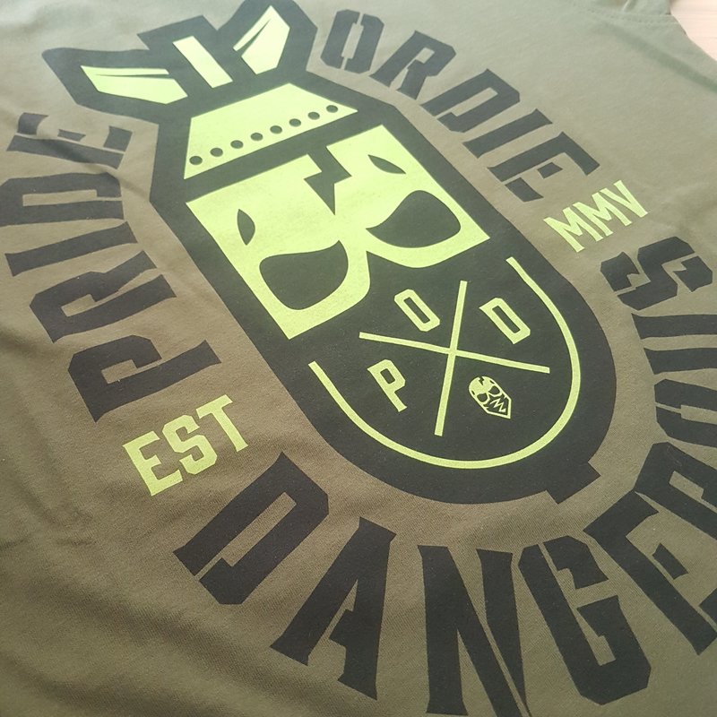 Pride or Die PRIDE or DiE T-Shirt Dangerous Khaki