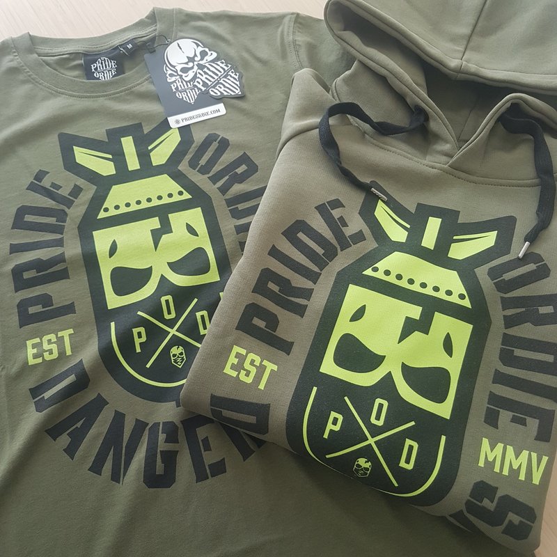 Pride or Die PRIDE or DiE T-Shirt Dangerous Khaki