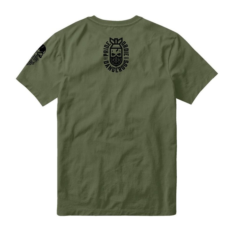 Pride or Die PRIDE or DiE T-Shirt Dangerous Khaki