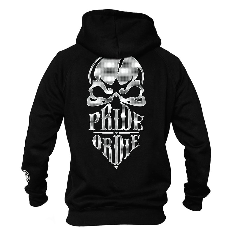 Pride or Die Hoodie PRIDE or DiE Reckless Schwarz Weiss