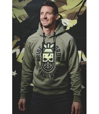 PRiDEorDiE Hoodie PRIDE or DiE Dangerous Khaki