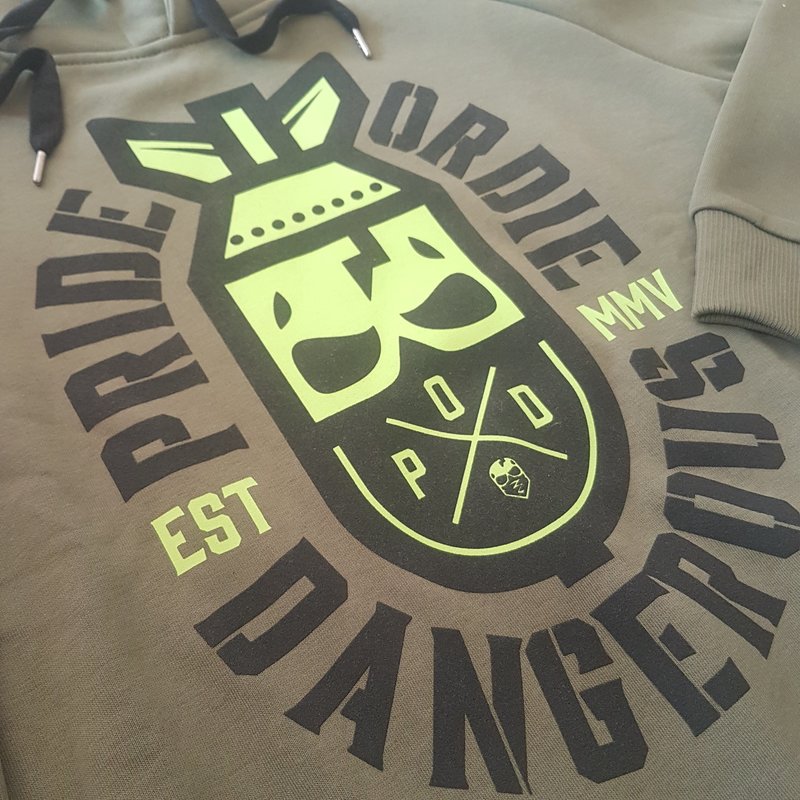 Pride or Die Hoodie PRIDE or DiE Dangerous Khaki