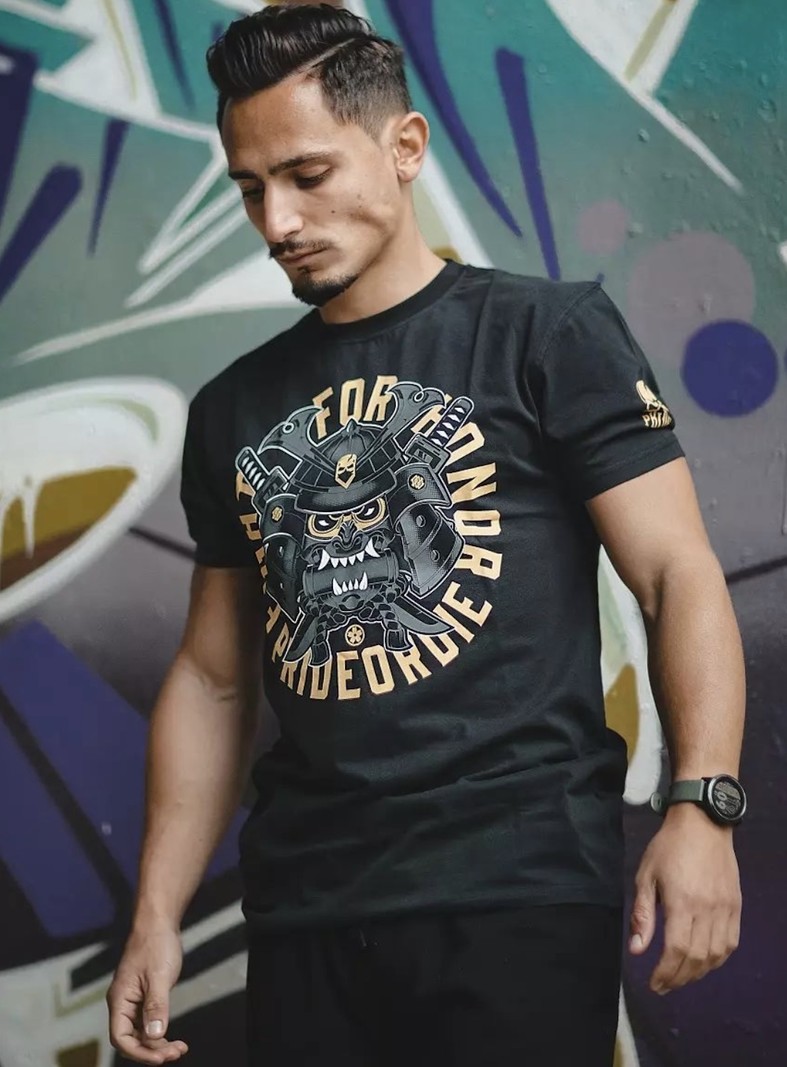 Pride or Die PRiDE or Die T-shirt Fight for Honor Zwart