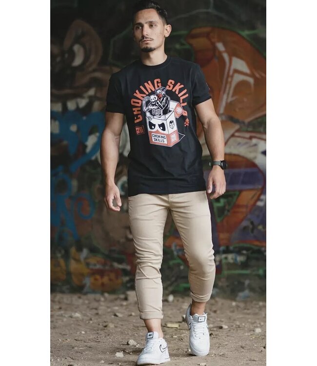 Pride or Die PRIDE or DiE T-Shirt Choking Skills Schwarz