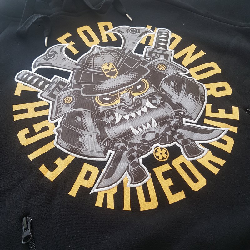 Pride or Die Hoodie PRiDEorDiE Fight for Honor Zwart