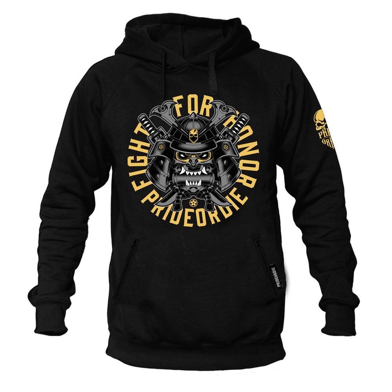 Pride or Die Hoodie PRiDEorDiE Fight for Honor Zwart