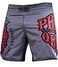 Pride or Die PRIDEorDIE MMA Fight Shorts Bone Crusher Grey