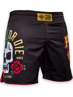 Pride or Die Pride or Die Fight Shorts Stay Sharp Vechtsportbroek