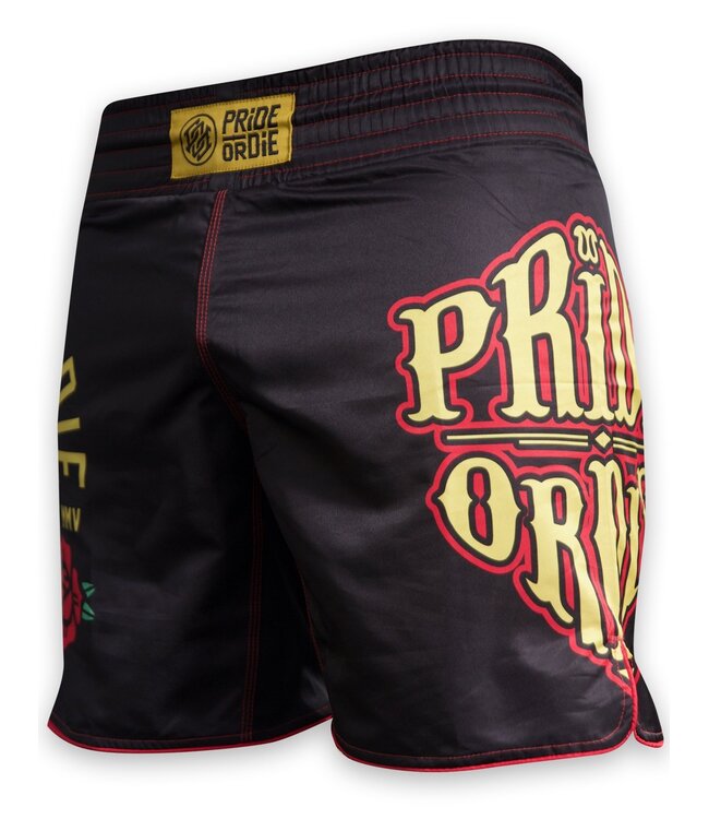 Pride or Die Fight Shorts Stay Sharp Vechtsportbroek