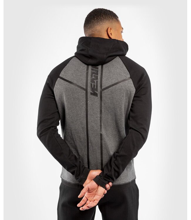 Venum Laser X Connect Hoodie Dunkelgrau Meliert