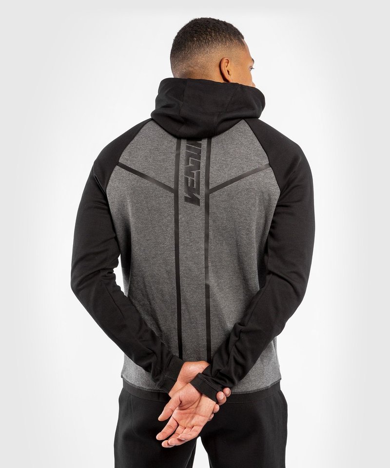 Venum Venum Laser X Connect Hoodie Dunkelgrau Meliert