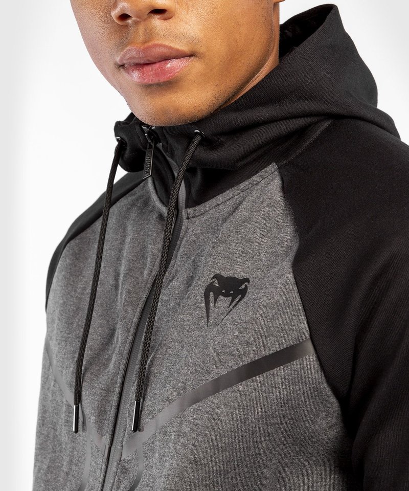 Venum Venum Laser X Connect Hoodie Dunkelgrau Meliert