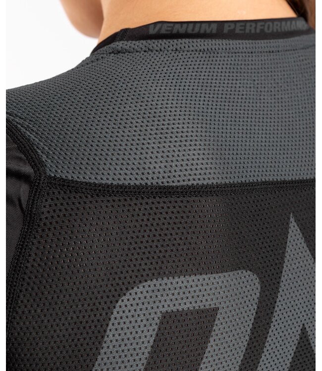 Venum Venum ONE FC IMPACT Rashguard S/S Dames Zwart Zwart