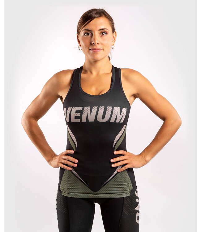 Venum Venum ONE FC IMPACT Tanktop Damen Schwarz Khaki