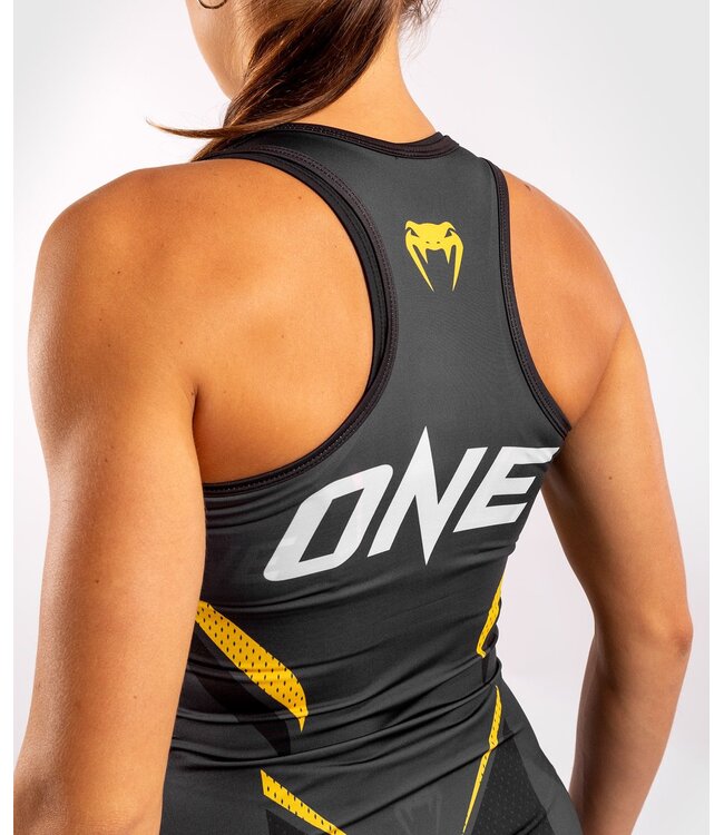 Venum ONE FC IMPACT Tanktop Dames Grijs Geel