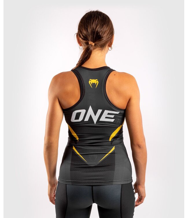 Venum ONE FC IMPACT Tanktop Damen Grau Gelb