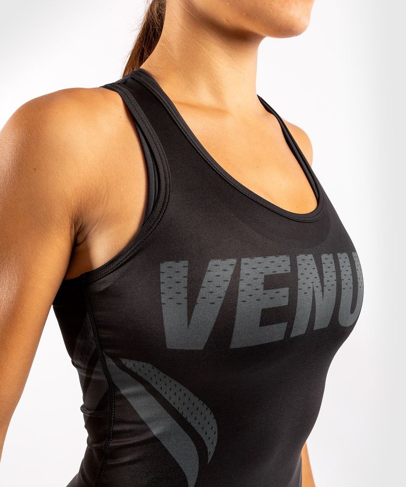 Venum Venum ONE FC IMPACT Tanktop Damen Schwarz Schwarz