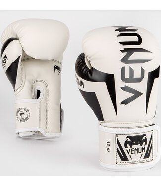 Venum Fightwear – Official Collection - Fightwear Shop Venum Boxhandschuhe ELITE Weiss Schwarz by Venum