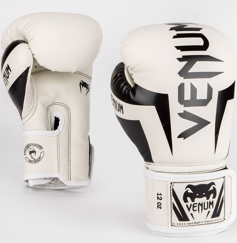 Venum Venum Boxhandschuhe ELITE Weiss Schwarz by Venum