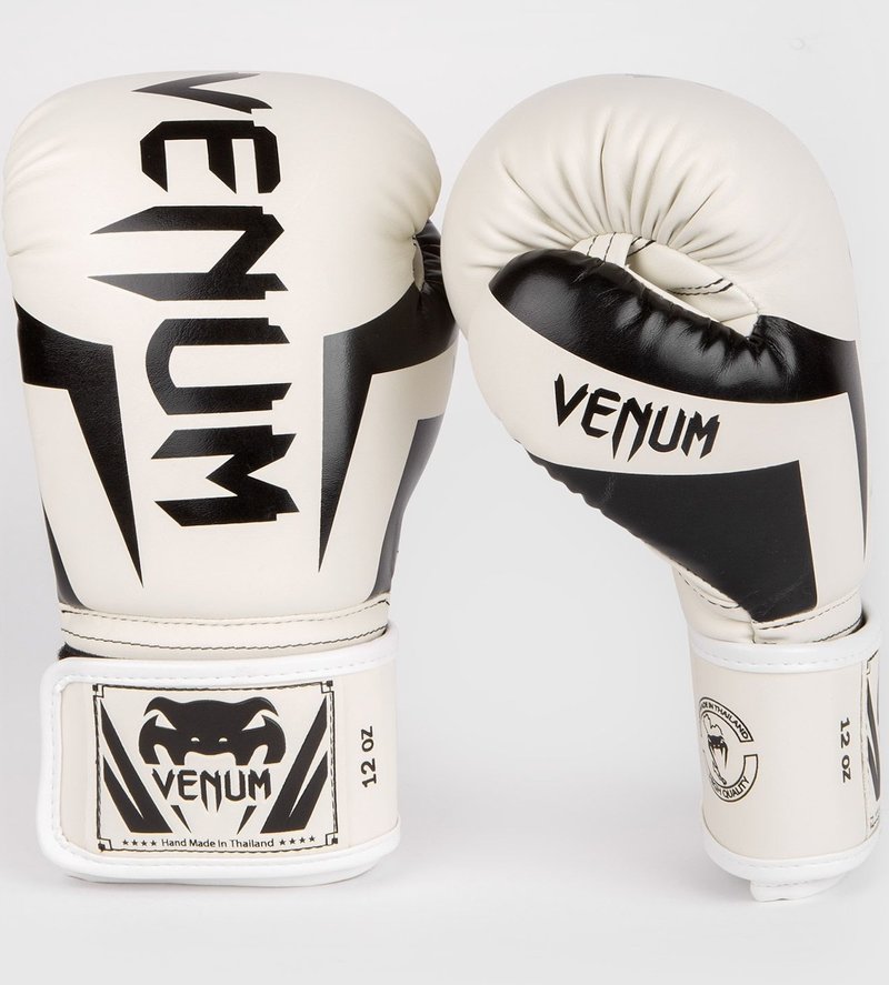 Venum Venum Boxhandschuhe ELITE Weiss Schwarz by Venum