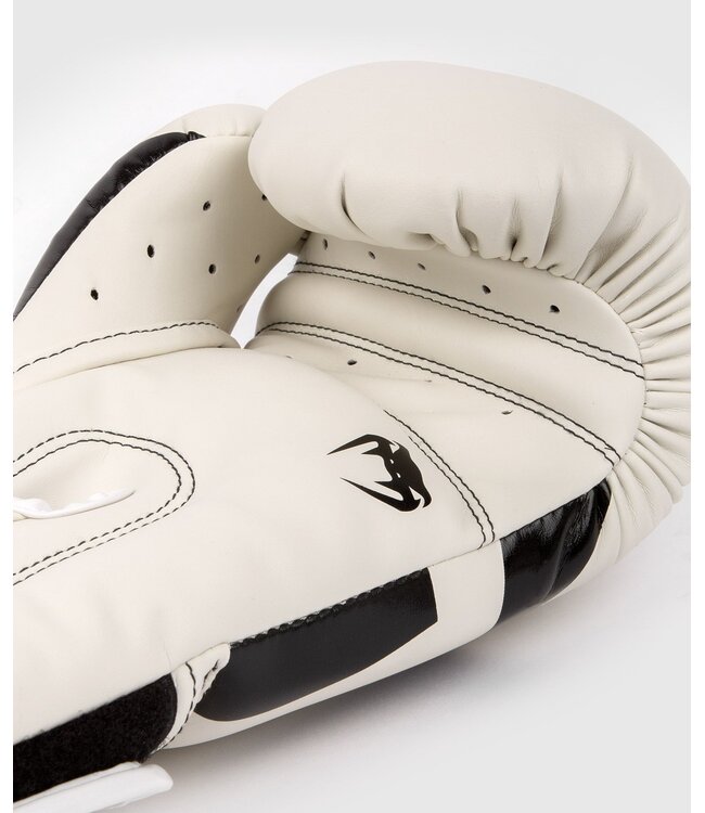 Venum Boxhandschuhe ELITE Weiss Schwarz by Venum