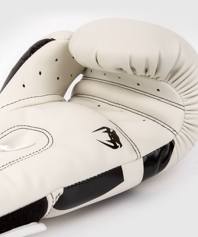 Venum Venum ELITE Boxing Gloves White Black Kickboxing