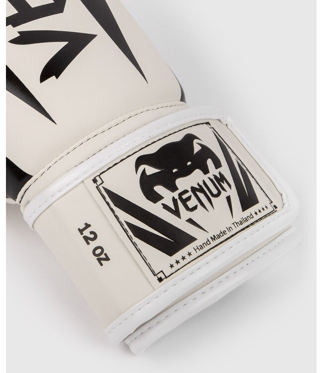 Venum Boxhandschuhe ELITE Weiss Schwarz by Venum