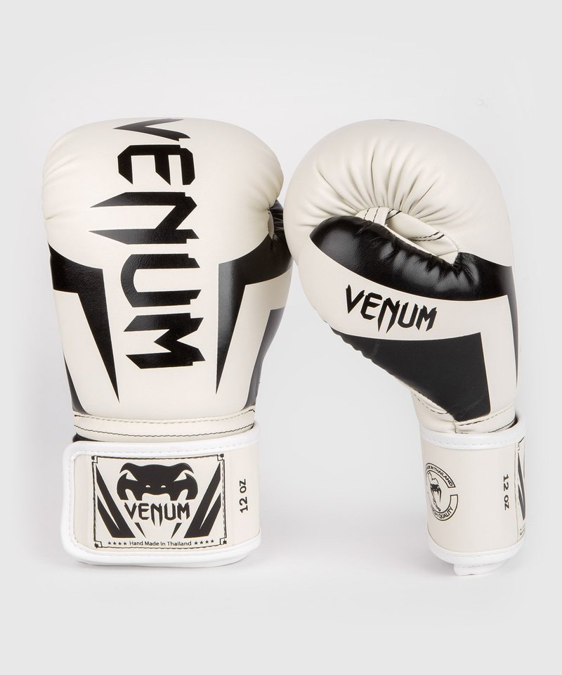 Venum Venum Boxhandschuhe ELITE Weiss Schwarz by Venum