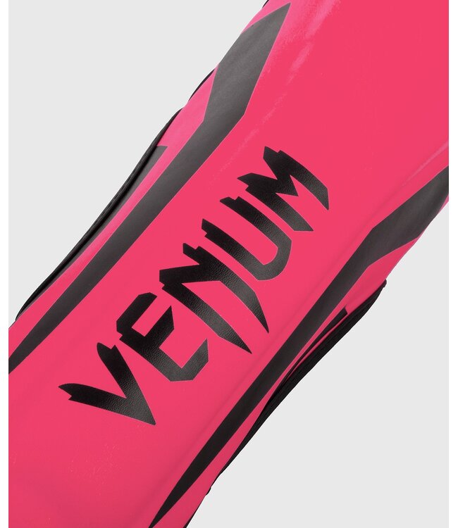 Venum Elite Kids Kinder Schienbeinschoner Pink Schwarz