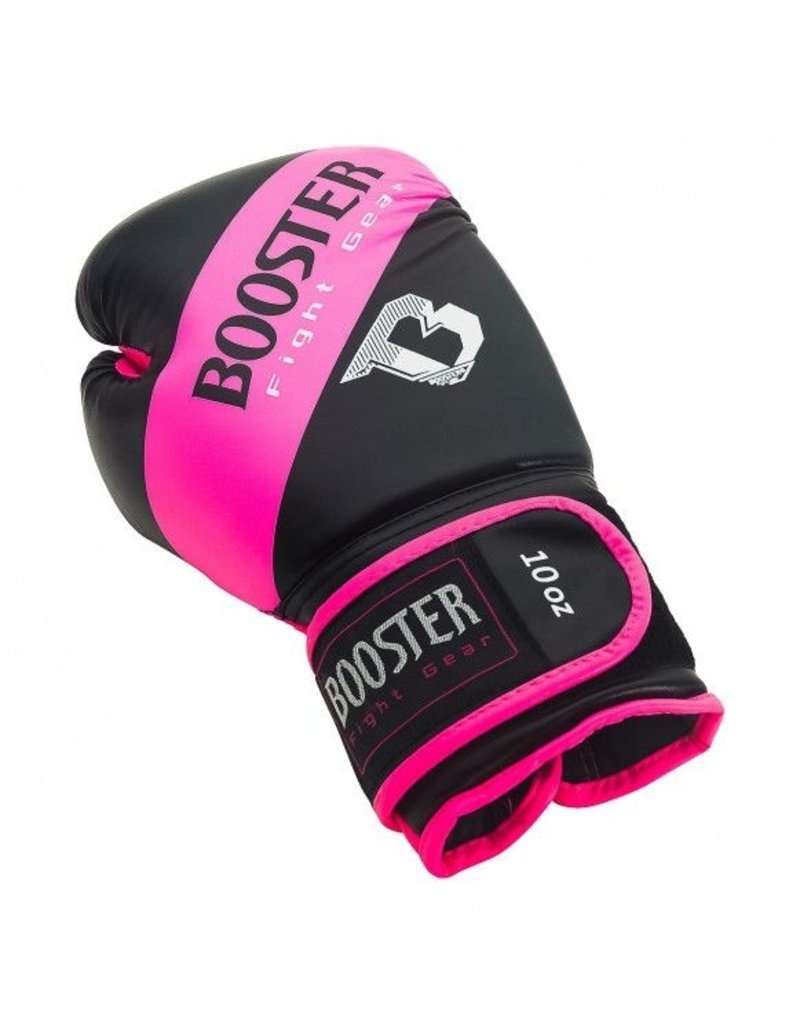 Booster Booster Womens Boxing Gloves BT Sparring Black Pink