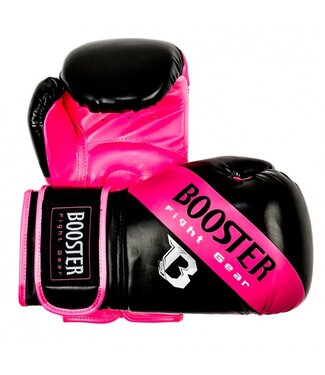 Booster Fightgear Booster Damen Boxhandschuhe BT Sparring Schwarz Rosa