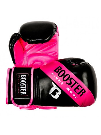 Booster Booster Womens Boxing Gloves BT Sparring Black Pink