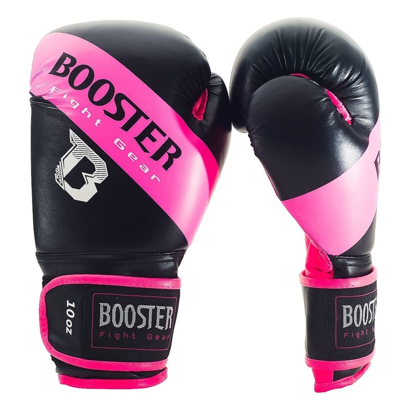 Booster Booster Womens Boxing Gloves BT Sparring Black Pink