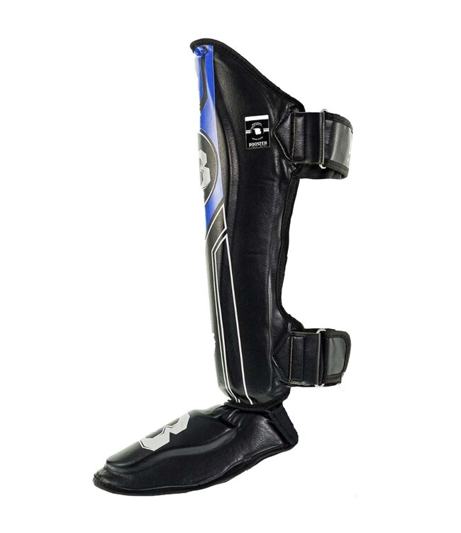 Booster Kickboks Scheenbeschermers Pro Range BSG V 9 Zwart Blauw