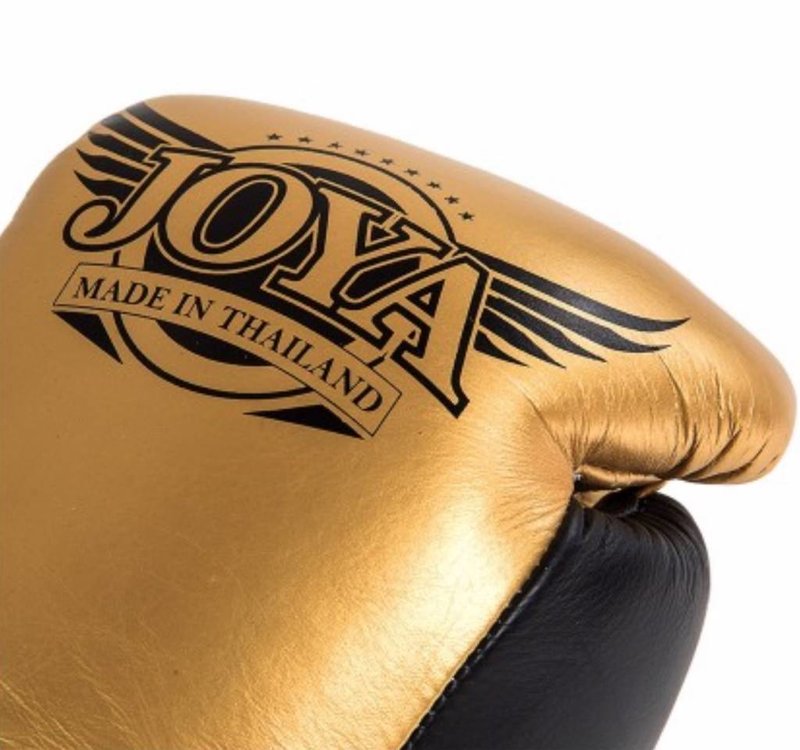 Joya Joya POWER MAX Kickboxing Gloves Gold Black Leather